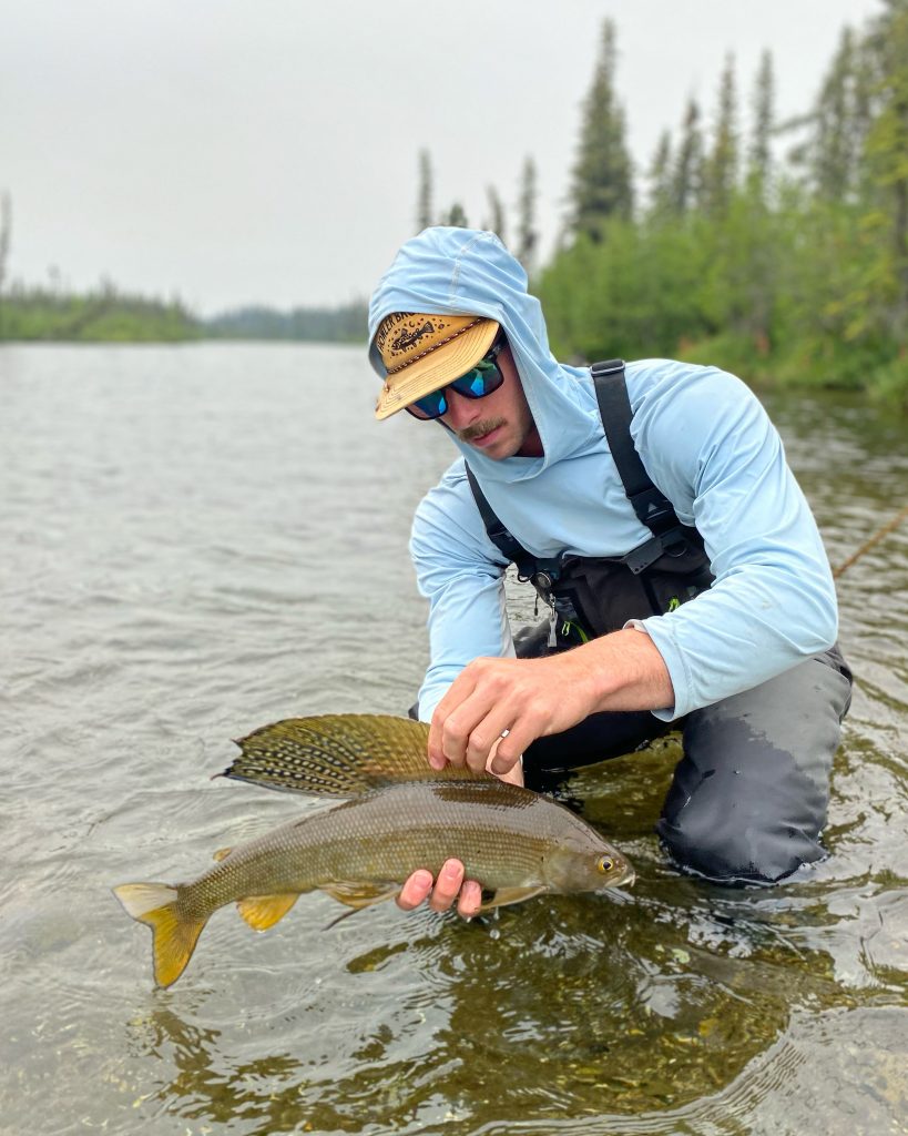 Fly Fishing for Arctic Greyling in Alaska 